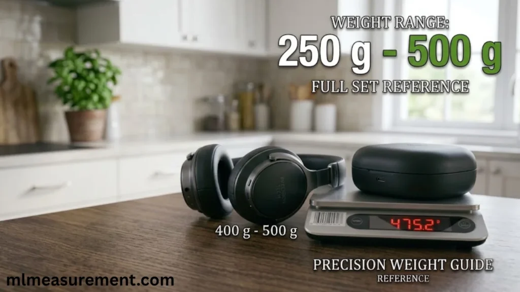 500 Grams Wireless Headphones + Charging Case (1)