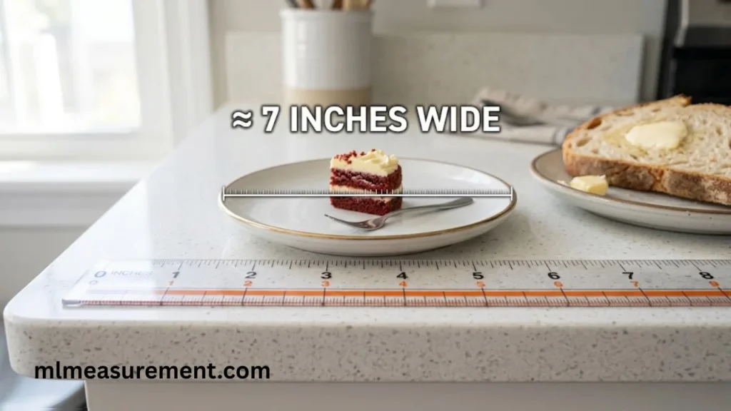 7 Inches Dessert or Salad Plate