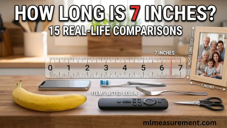 7 Inches Long: 15 Real-Life Size Comparisons You Can Visualize