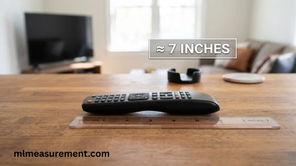 7 Inches TV Remote