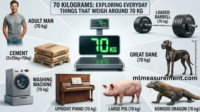 70 Kilograms Heavy: 15 Everyday Things That Weigh Around 70 kg