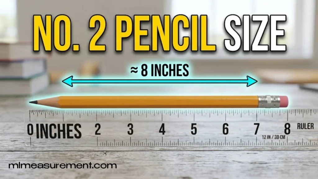 8 Inches 2 Pencil