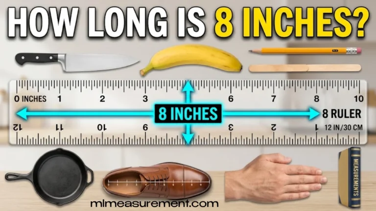 8 Inches Long: 18 Real-Life Size Comparisons