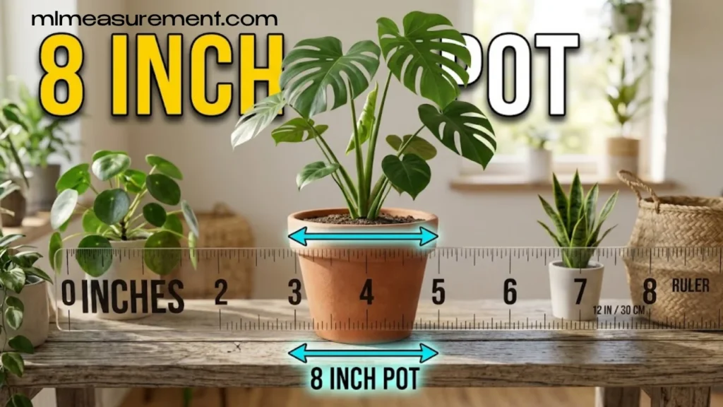 8 Inches Plant Pot