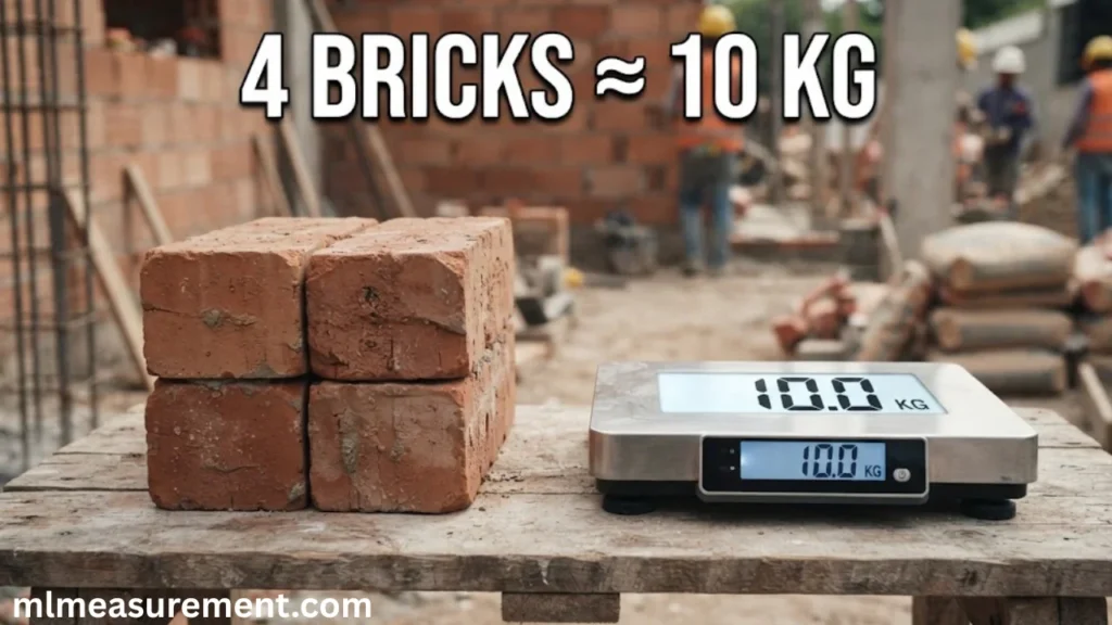 10 kg Four Standard Bricks