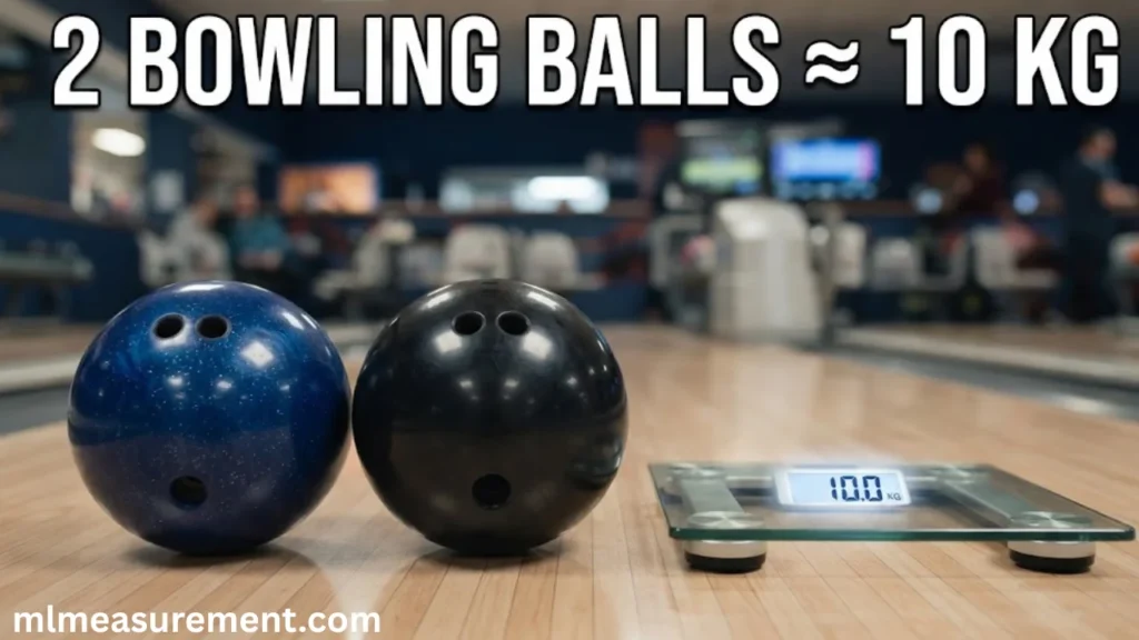 10 kg Two Bowling Balls