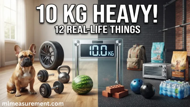 10 kg Heavy: 12 Real-Life Things That Weigh About 10 Kilograms
