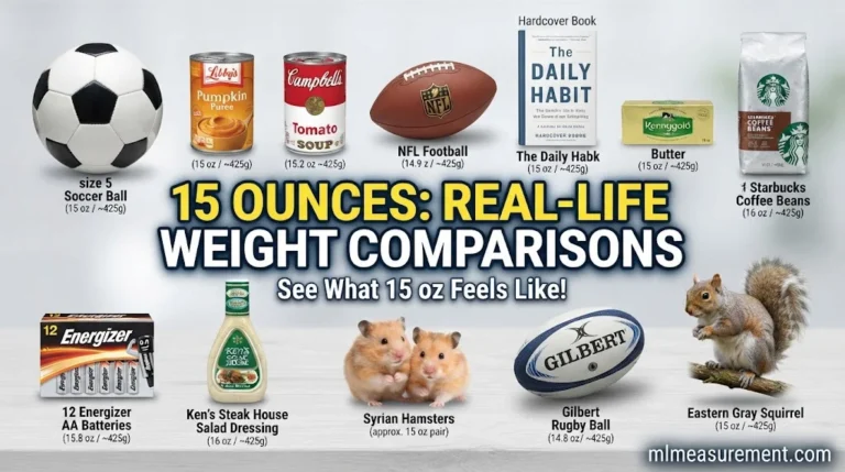 15 Ounces: 13 Real-Life Things That Weigh About 15 Ounces