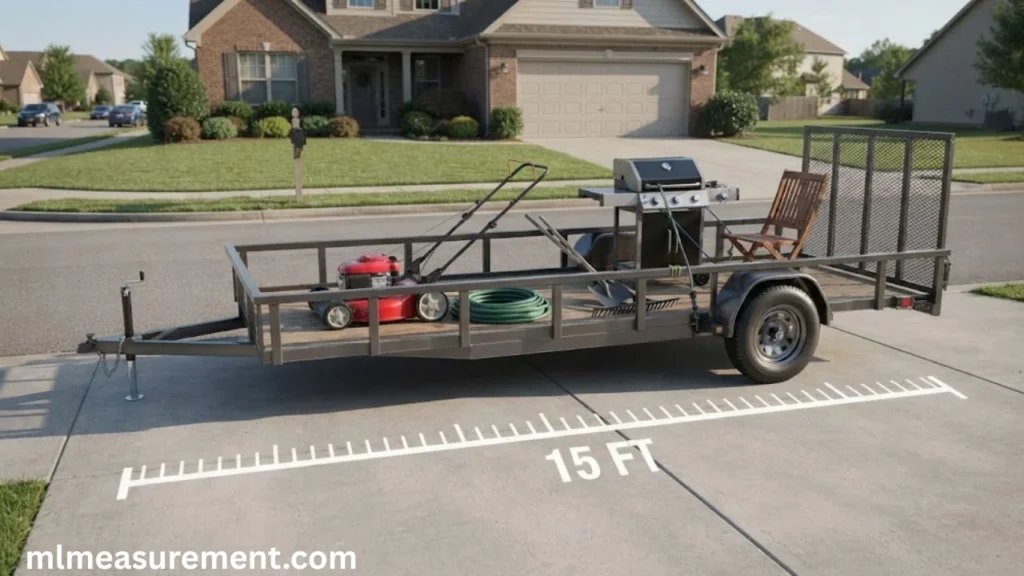 15 feet Utility Trailer