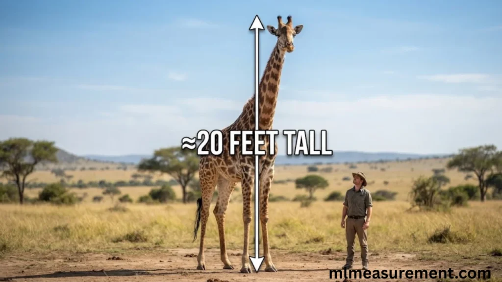 20 feet Mature Giraffe