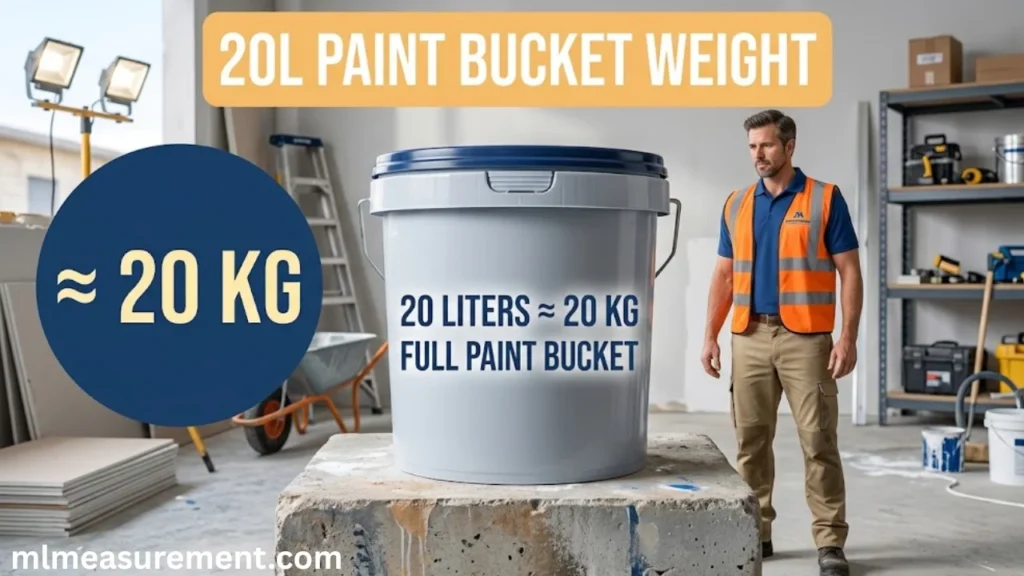 20 kg 20-Liter Paint Bucket
