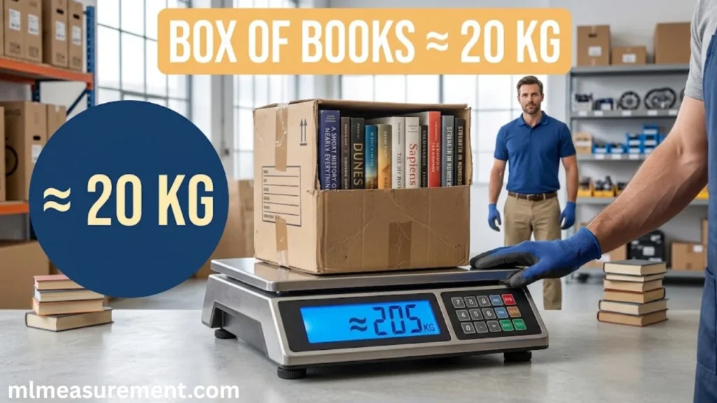 20 kg Box of Hardcover Books