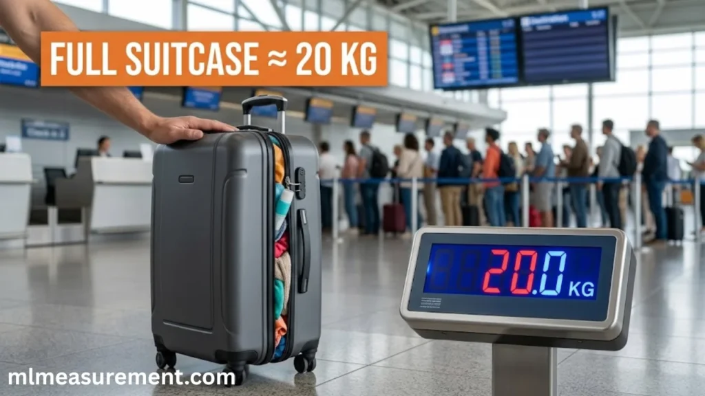 20 kg Full Suitcase
