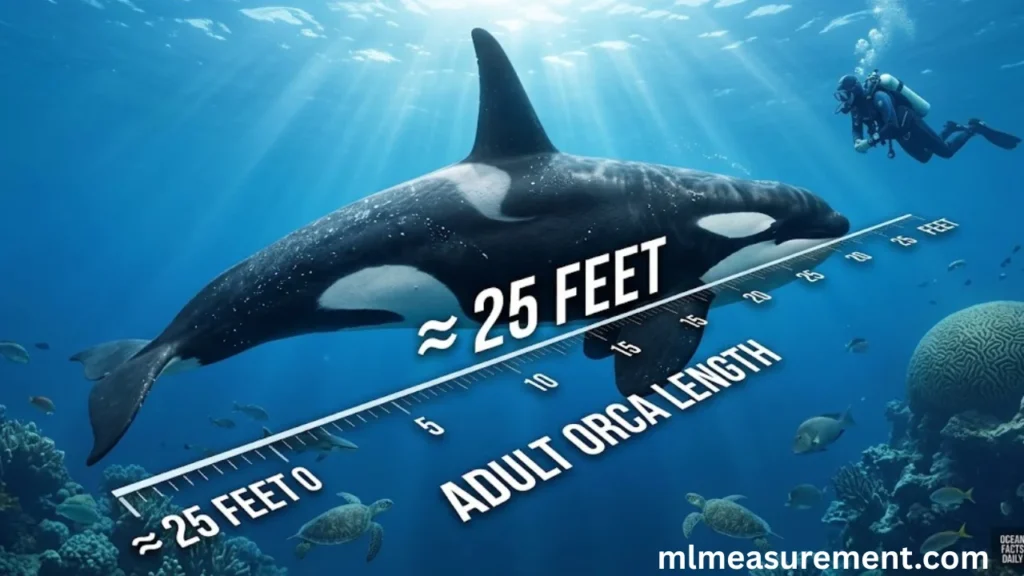 25 feet Killer Whale Orca