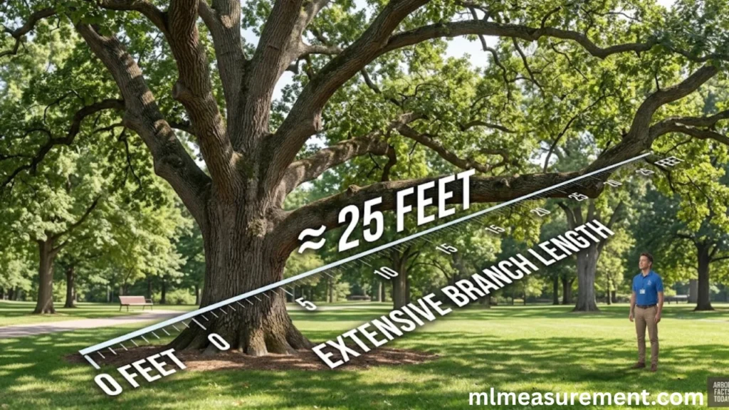 25 feet Large Oak or Maple Branch