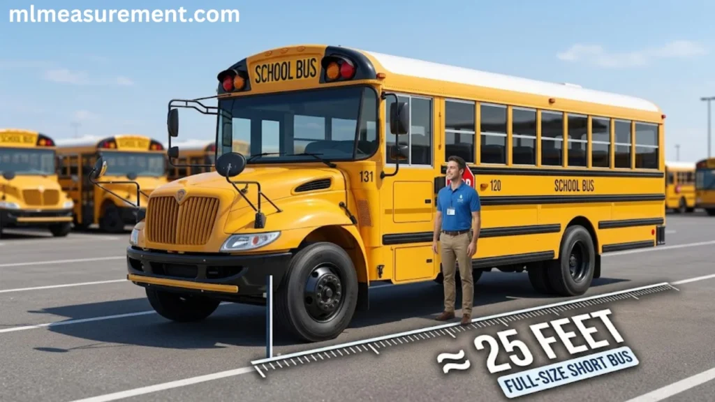 25 feet School Bus