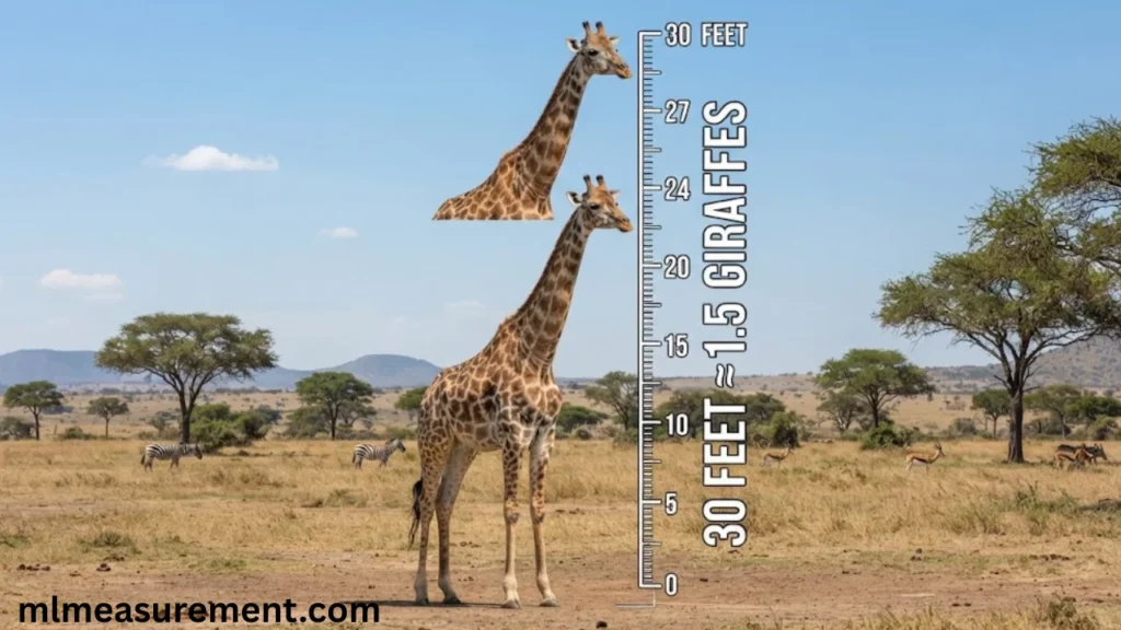 30 feet Giraffe