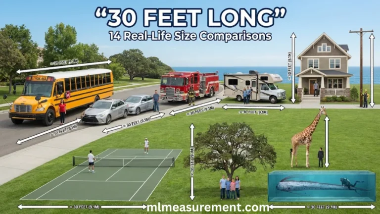 30 Feet Long: 14 Real-Life Things That Measure About 30 Feet