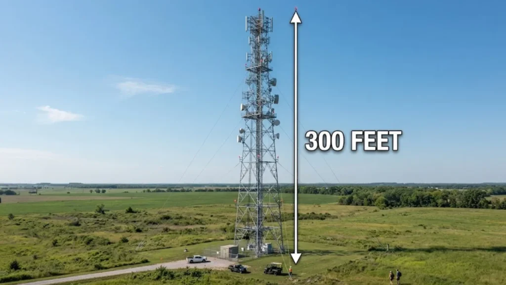 300 feet Communication Tower