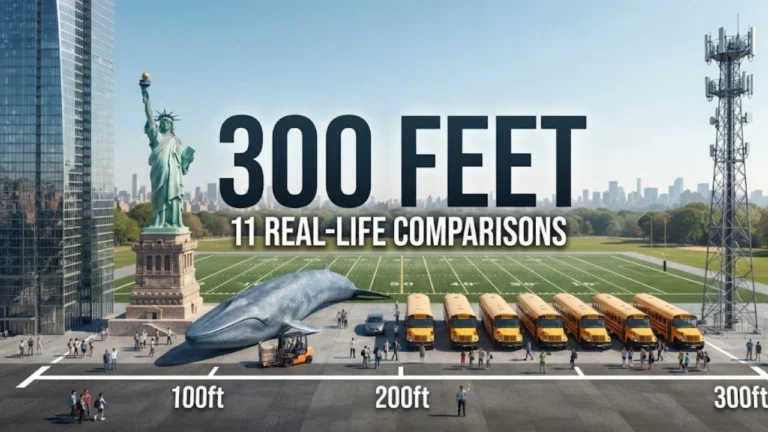 300 Feet Long: 11 Real-Life Things That Measure About 300 Feet