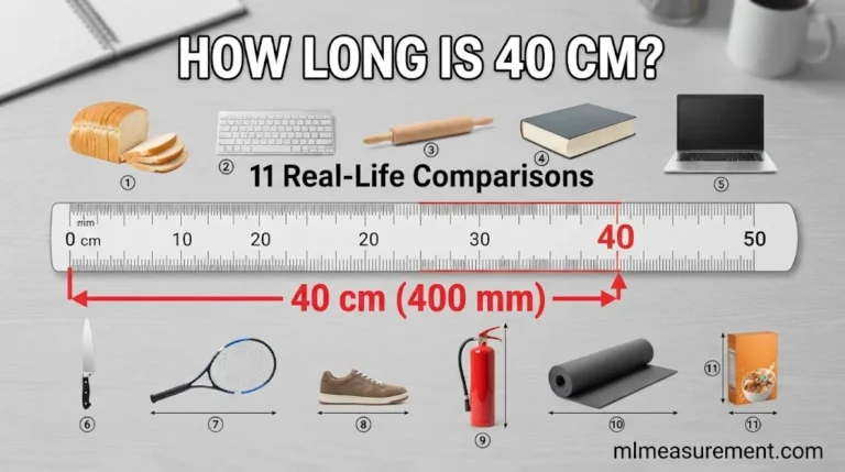 40 cm Long: 11 Real-Life Size Comparisons You Can Visualize