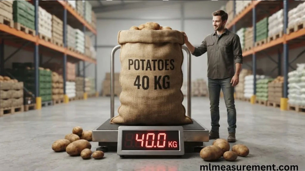 40 kg Commercial Sack of Potatoes