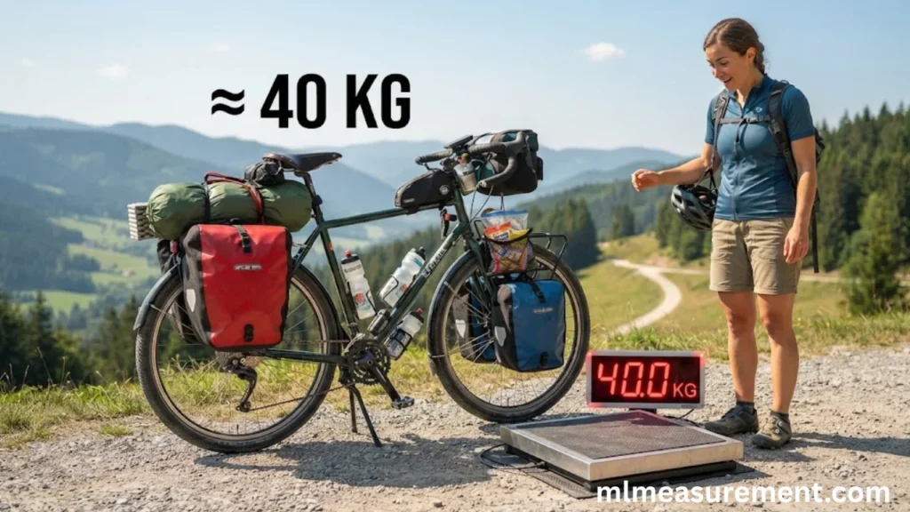 40 kg Fully Loaded Touring Bicycle