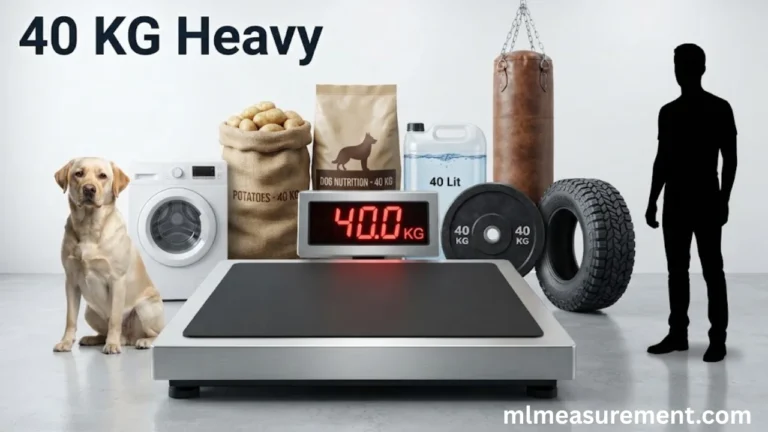 40 kg Heavy: 15 Real-Life Things That Weigh About 40 Kilograms