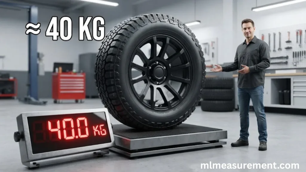 40 kg Heavy-Duty TruckSUV Wheel and Tire