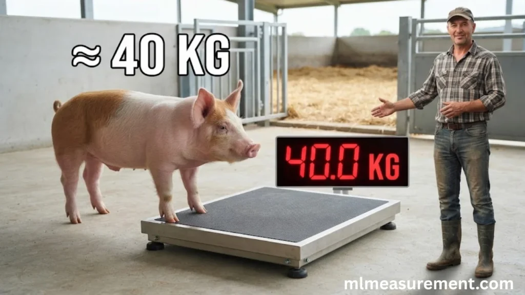 40 kg Young Domestic Pig