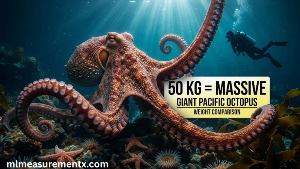 50 KG Giant Pacific Octopus