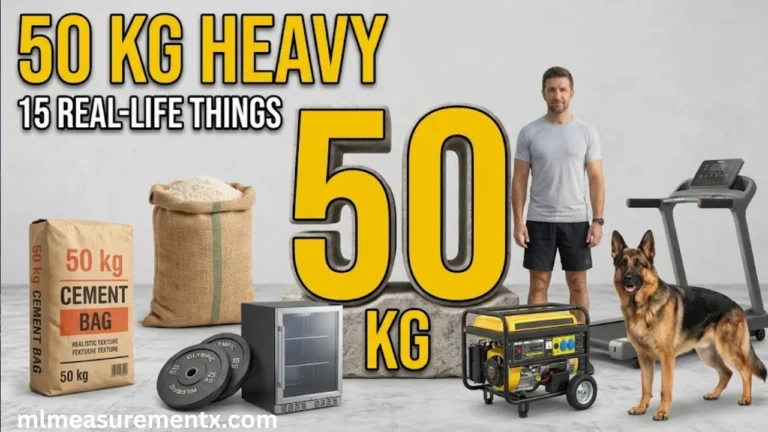 50 KG Heavy: 15 Real-Life Things That Weigh About 50 Kilograms