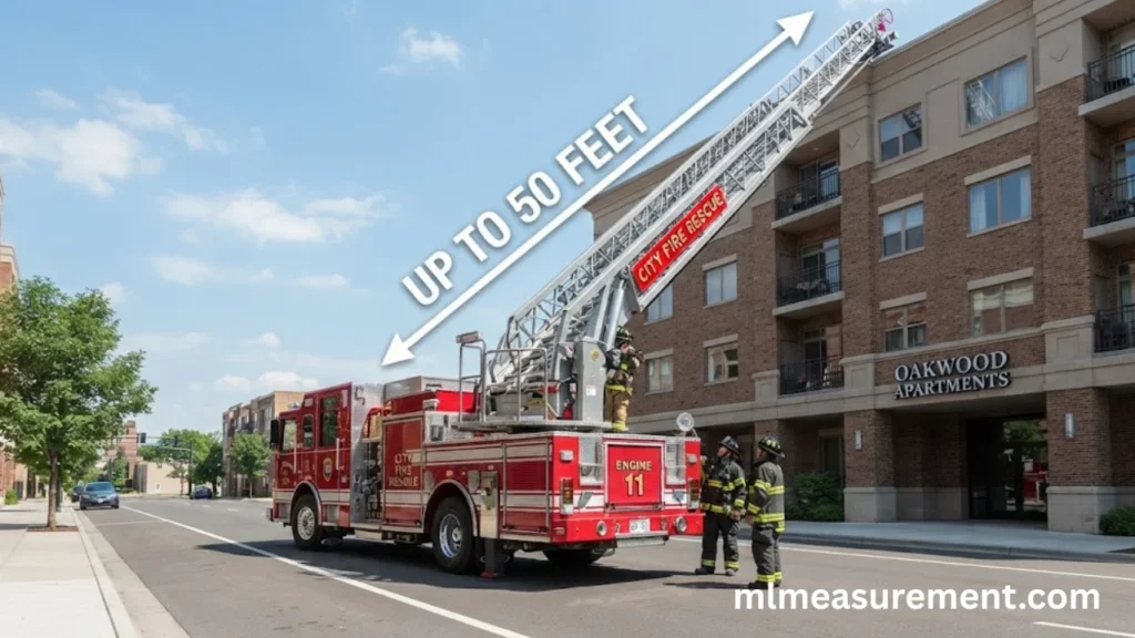 50 feet Fire Engine Aerial Ladder