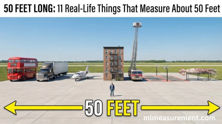 50 Feet Long: 11 Real-Life Things That Measure About 50 Feet