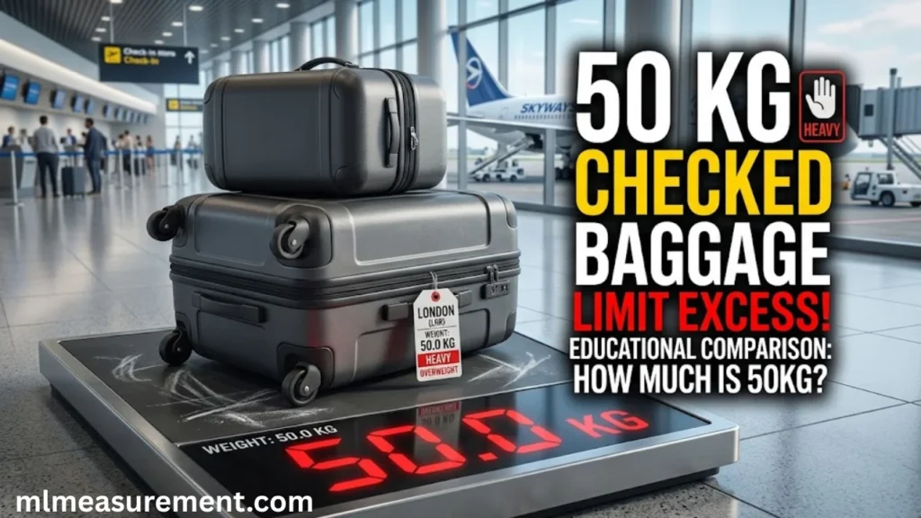 50 kg Checked Airline Baggage