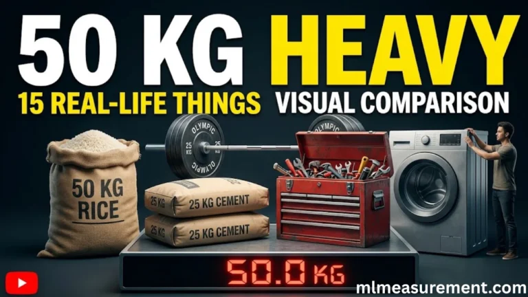 50 kg Heavy: 15 Real-Life Things That Weigh About 50 Kilograms
