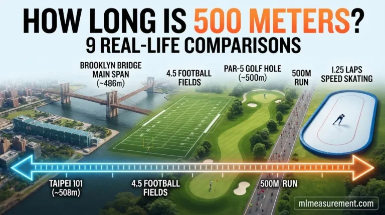 500 Meters Long: 9 Real-Life Things That Are About 500 Meters Long