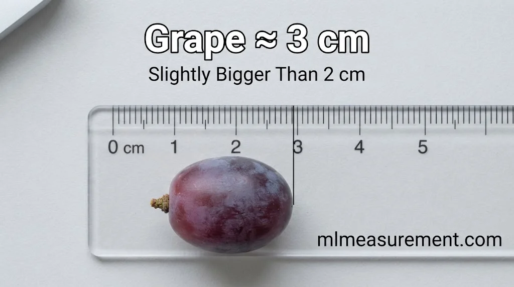 A Grape — Slightly Larger