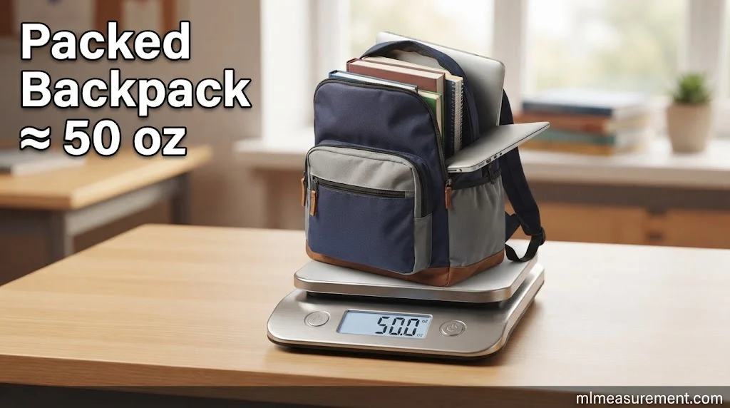 A Packed School Backpack