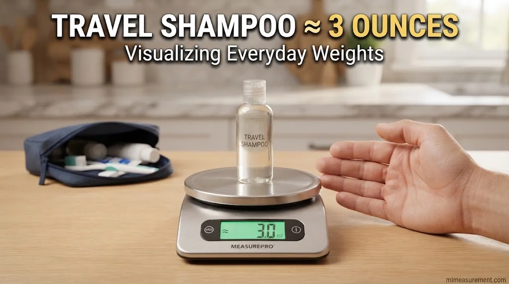 A Travel-Size Shampoo Bottle