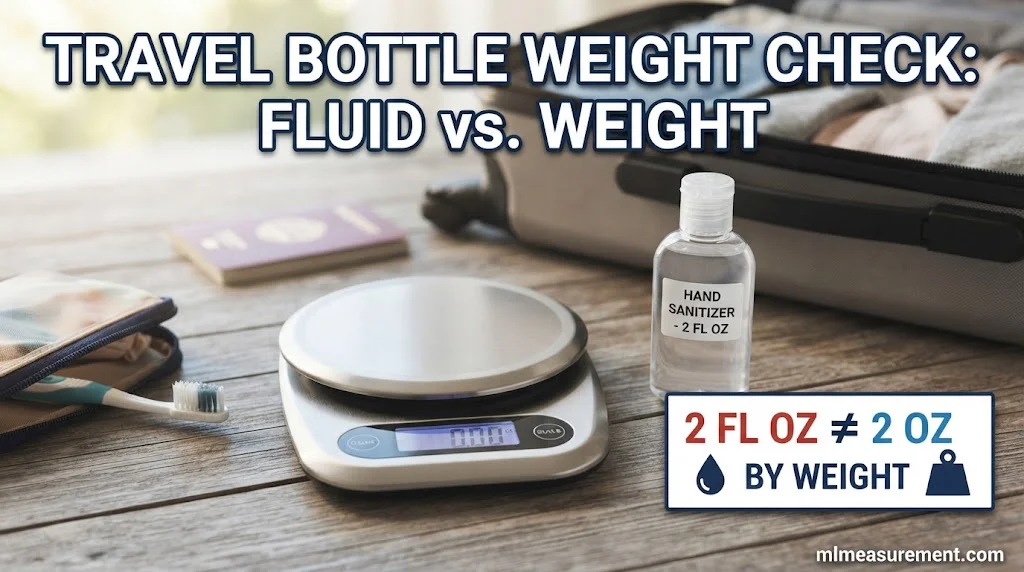 A Travel-Size Toiletry Bottle