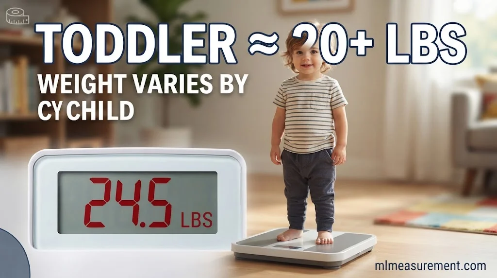 An Average Two-Year-Old Toddler