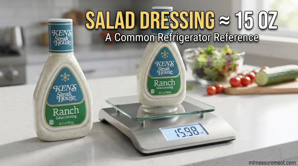 Bottle of Salad Dressing