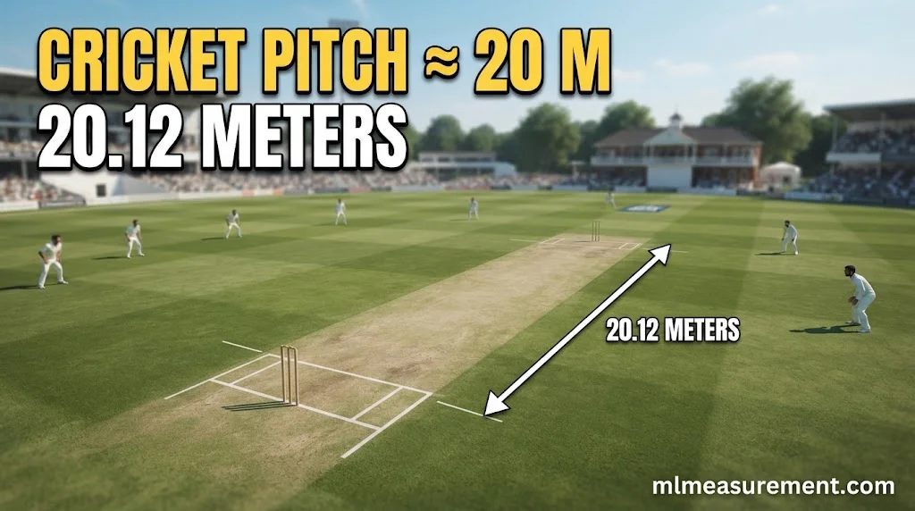 Cricket pitch