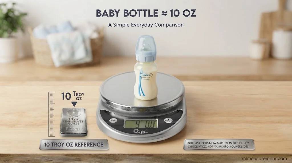 Filled Baby Bottle