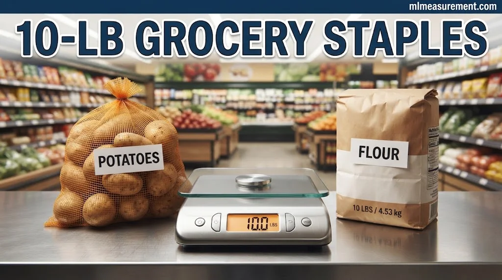 Grocery Items That Weigh About 10 Pounds
