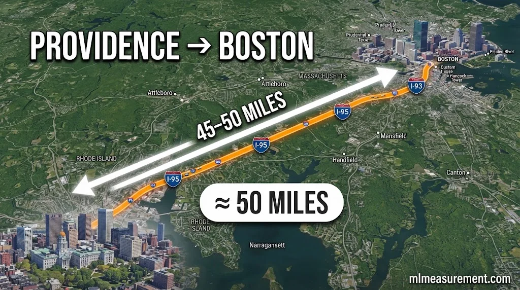 Providence to Boston