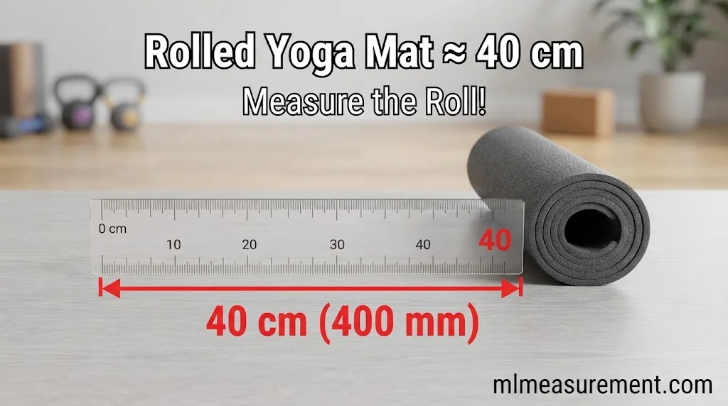 Rolled Yoga Mat