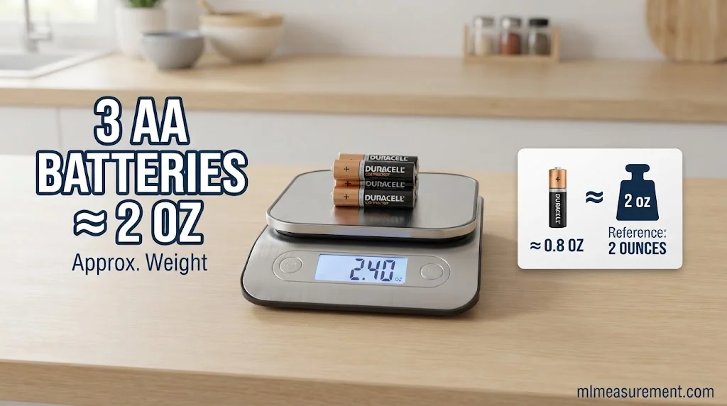 Three AA Batteries