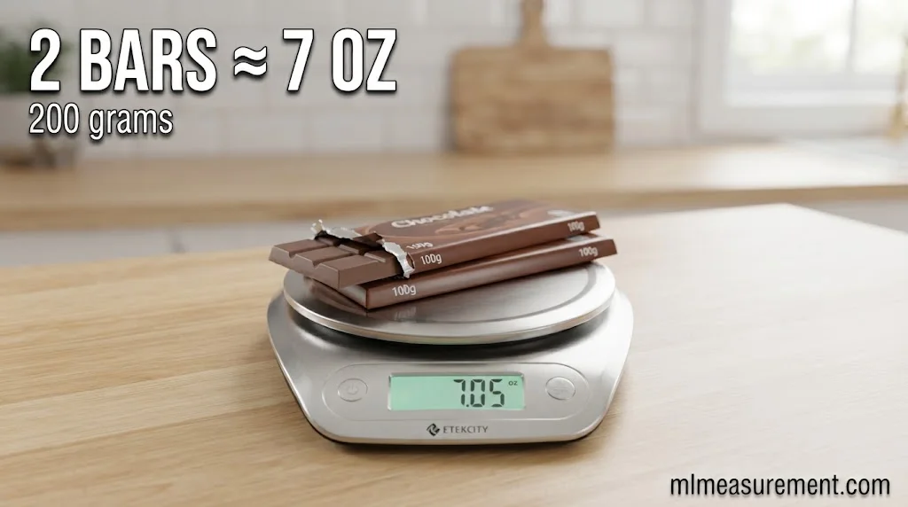 Two 100-Gram Chocolate Bars